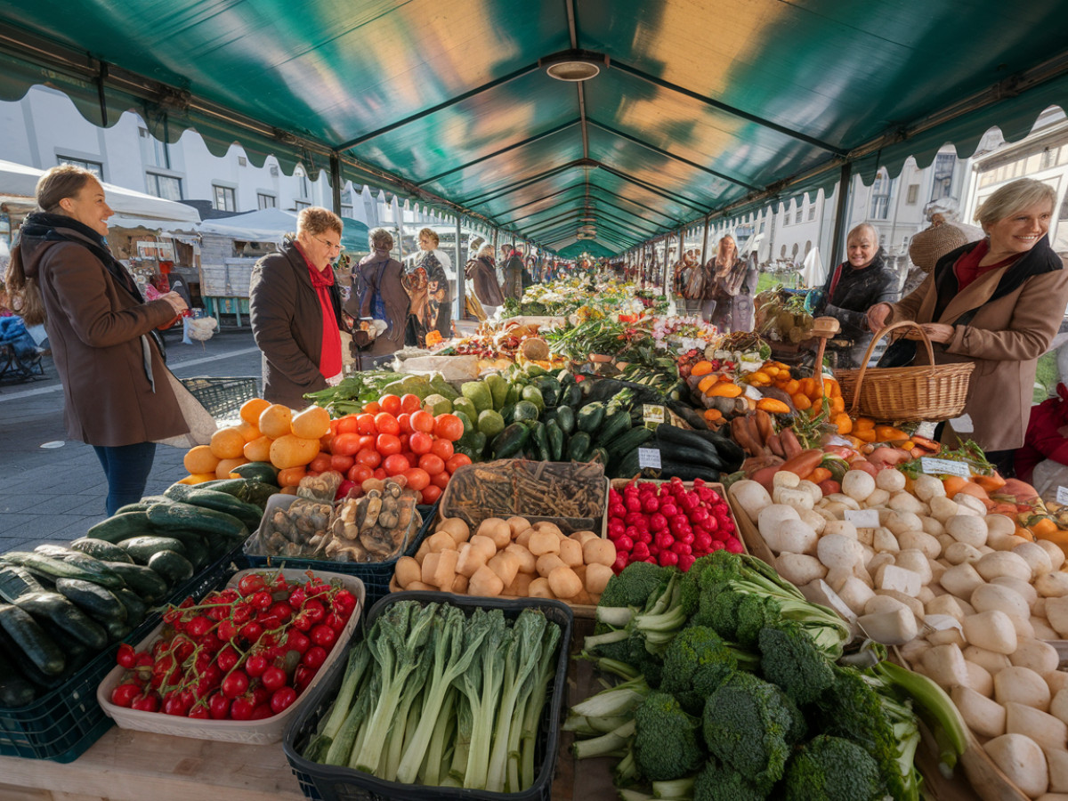 Des étals aux assiettes : les marchés de Graz, une fusion de saveurs et de traditions
