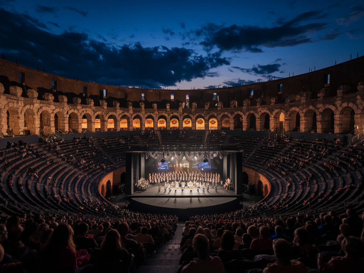 Assister à un opéra dans les arènes de Vérone