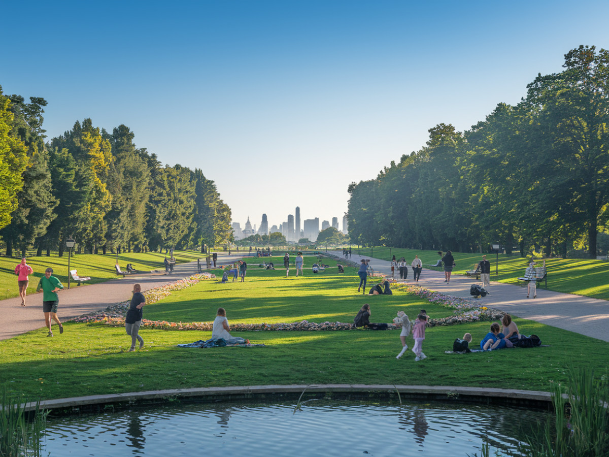 Une matinée au vert dans le Stadtpark