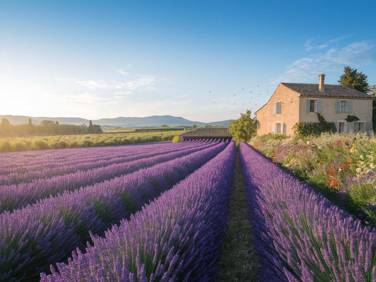 L'éveil de la nature en Provence