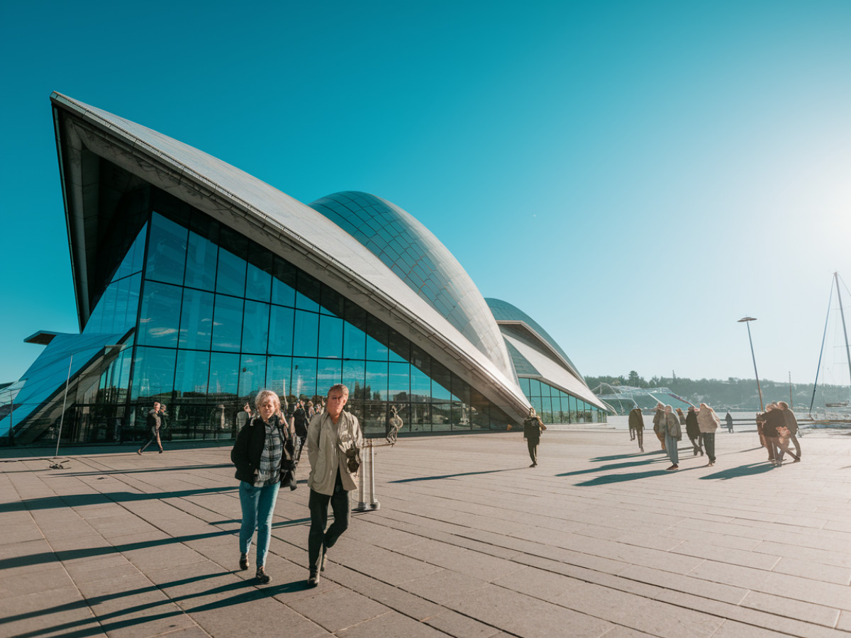 Une visite de l'Opéra d'Oslo
